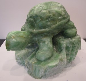 Emerald soapstone, Tortoise on the Rocks