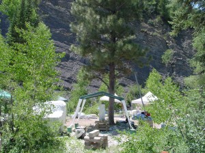 Rocky Mountains near Vail, CO